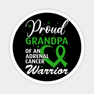 Adrenal Cancer Awareness Adrenal Cancer Grandpa Magnet